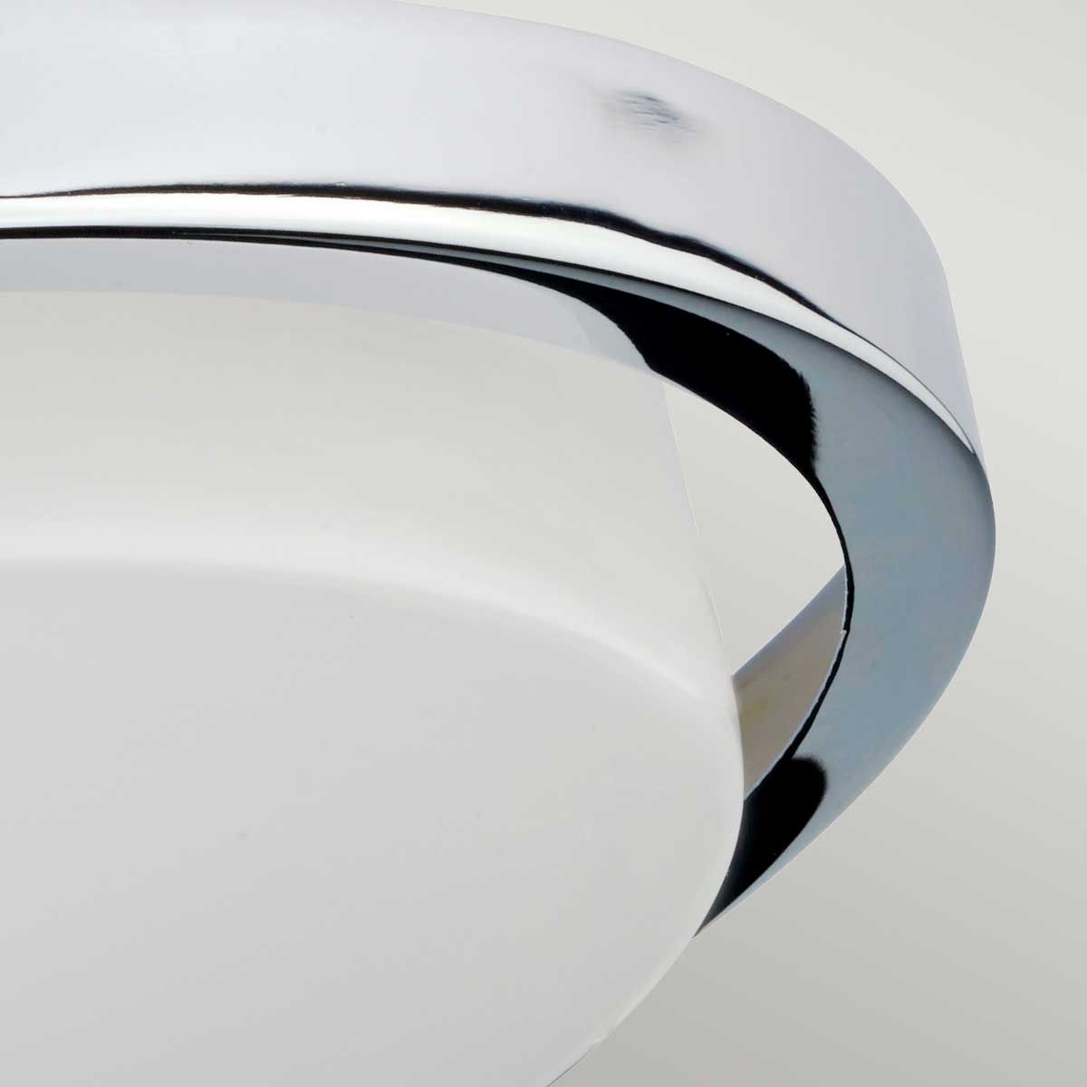 Ryde Flush Mount Light Polished Chrome - BATH-RYDE-F