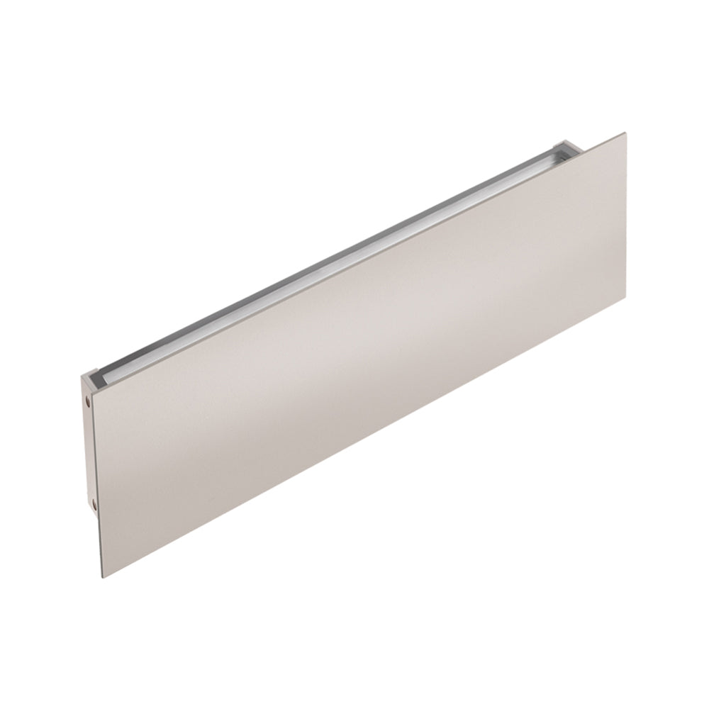 Buy Up / Down Wall Lights Australia Berica Out 2.1 Flat Up & Down Wall Light 30W CRI90 On / Off Aluminium 2200K - BU2110