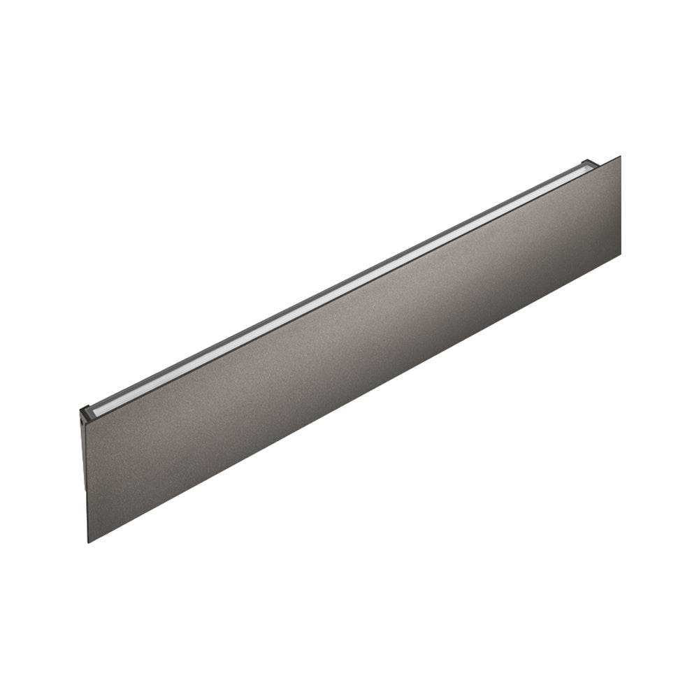 Berica Out 2.2 Flat Up & Down Wall Light 56W CRI80 DALI Aluminium 2700K - BU2210