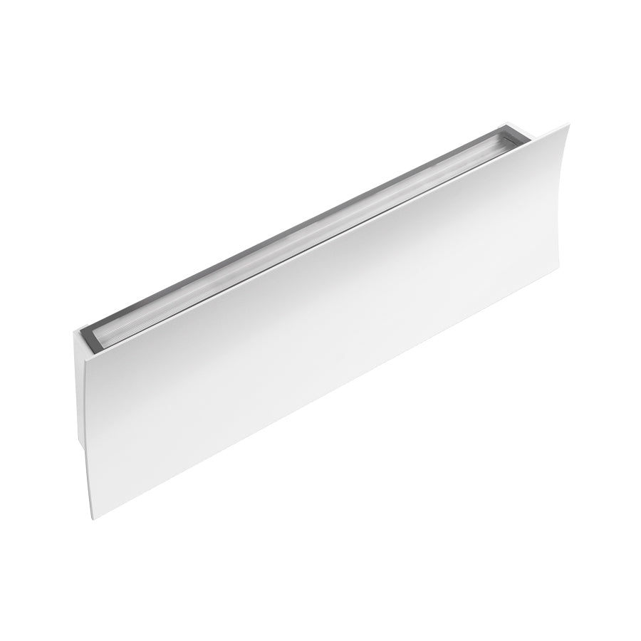 Buy Up / Down Wall Lights Australia Berica Out 3.1 Concave Up & Down Wall Light 30W CRI80 On / Off Aluminium 2700K - BU31100