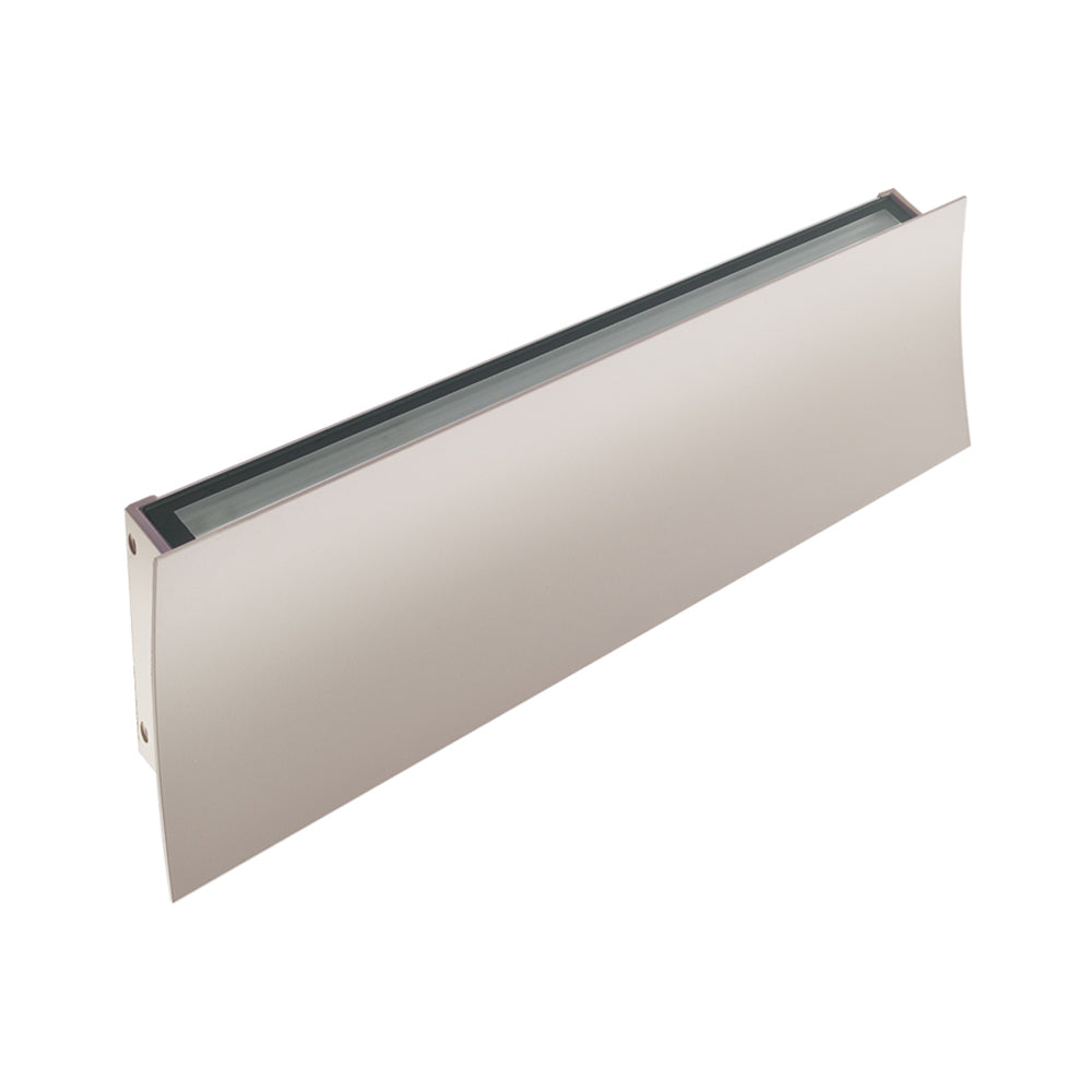 Buy Up / Down Wall Lights Australia Berica Out 3.1 Concave Up & Down Wall Light 30W CRI80 On / Off Aluminium 4000K - BU31100