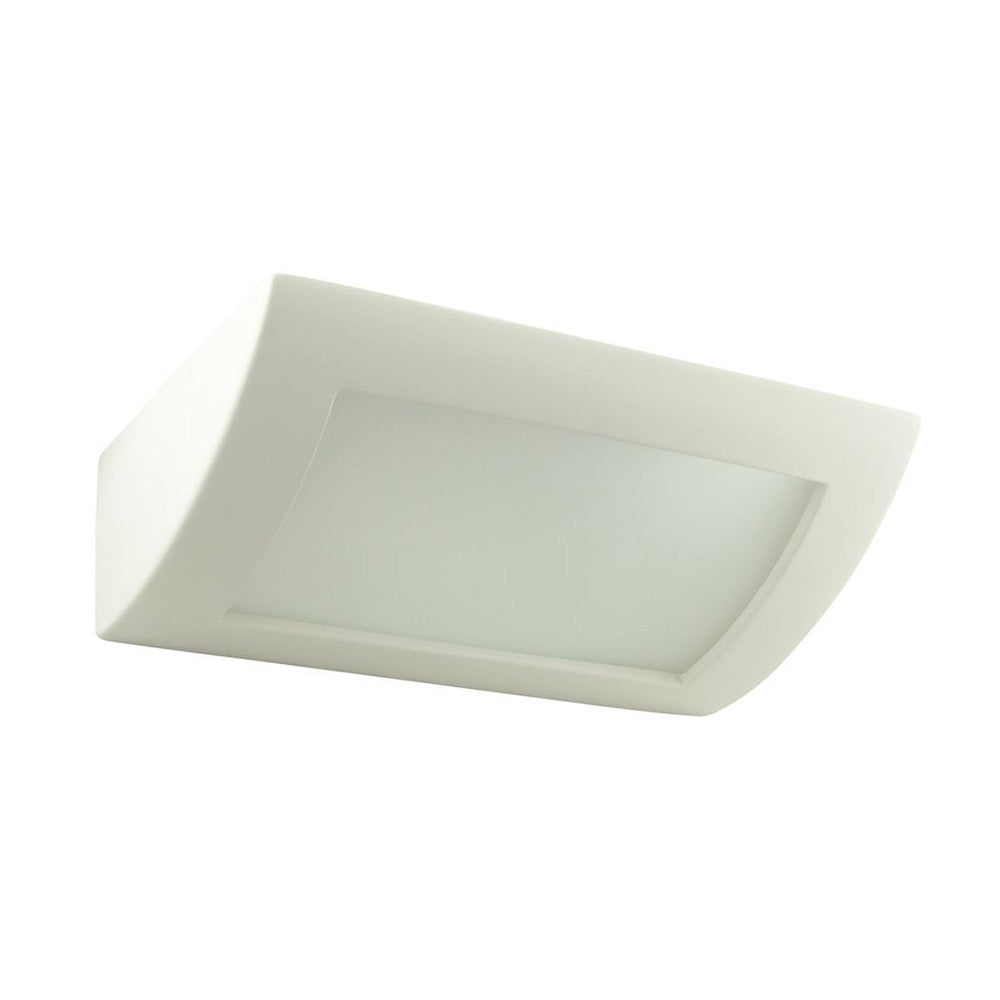 BF-8232 Wall Sconce W300mm White Ceramic- 11113