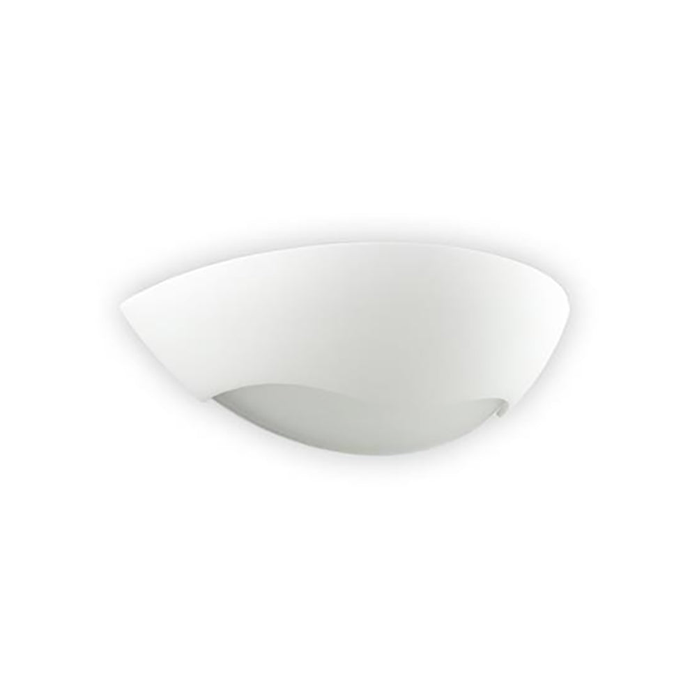 BF-8258 Wall Sconce W360mm White Ceramic Frosted Glass - 11116