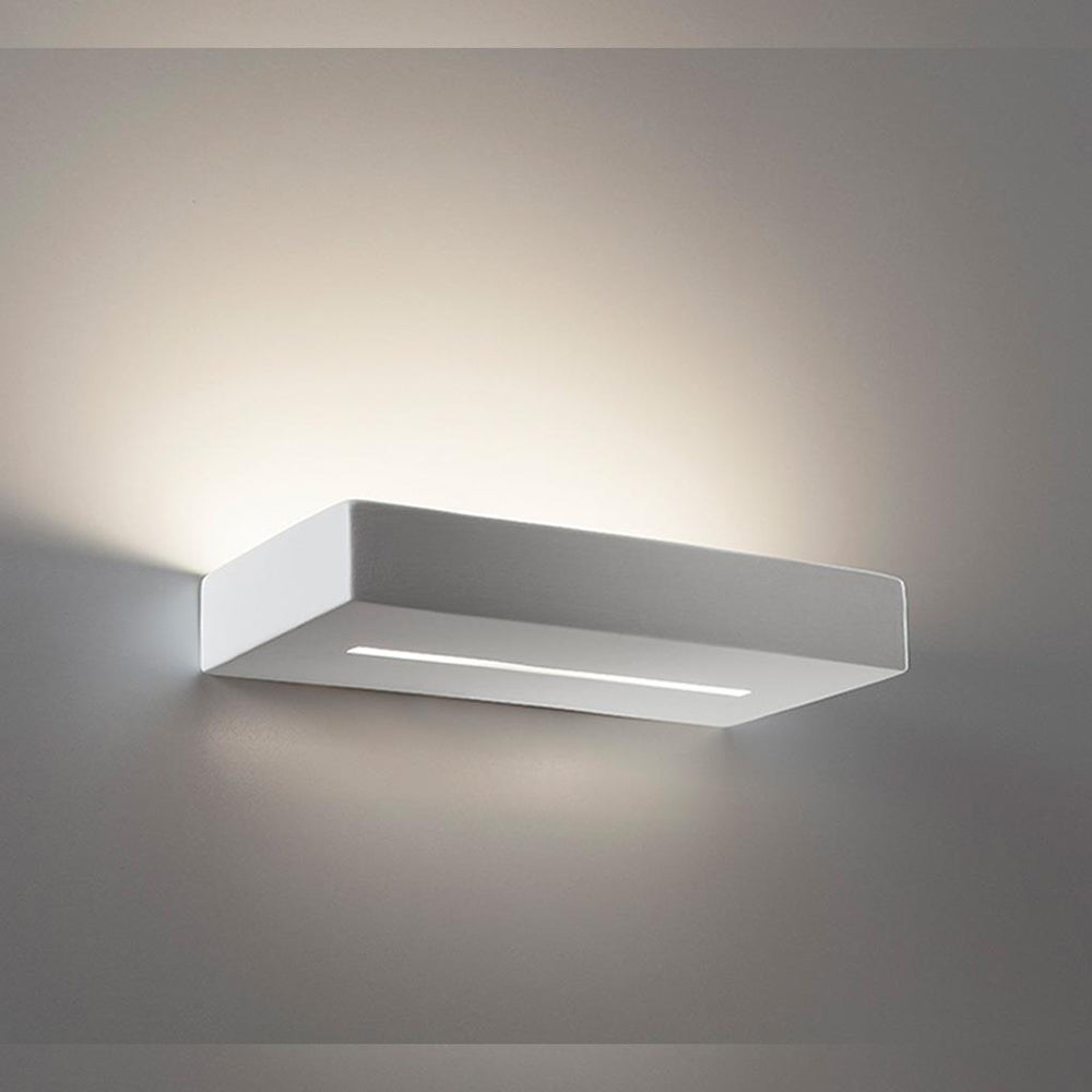 BF-8276 Wall Sconce 2 Lights W300mm White Ceramic Frosted Glass - 11120