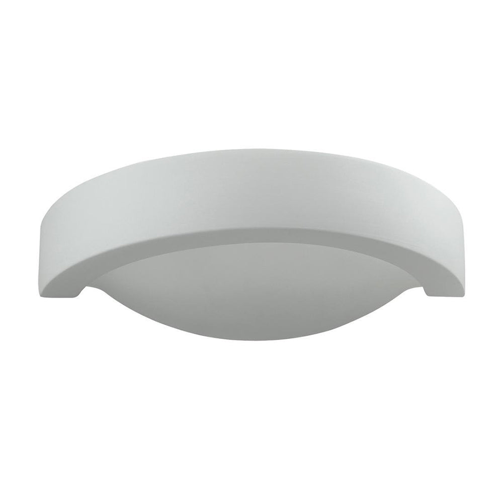 BF-8286 Wall Sconce W320mm White Ceramic Frosted Glass - 11122