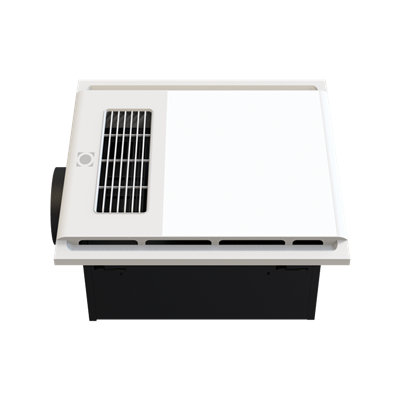 Heatcore 4 in 1 Retrofit LED Bathroom Heater 12W Tri Color White - 56024