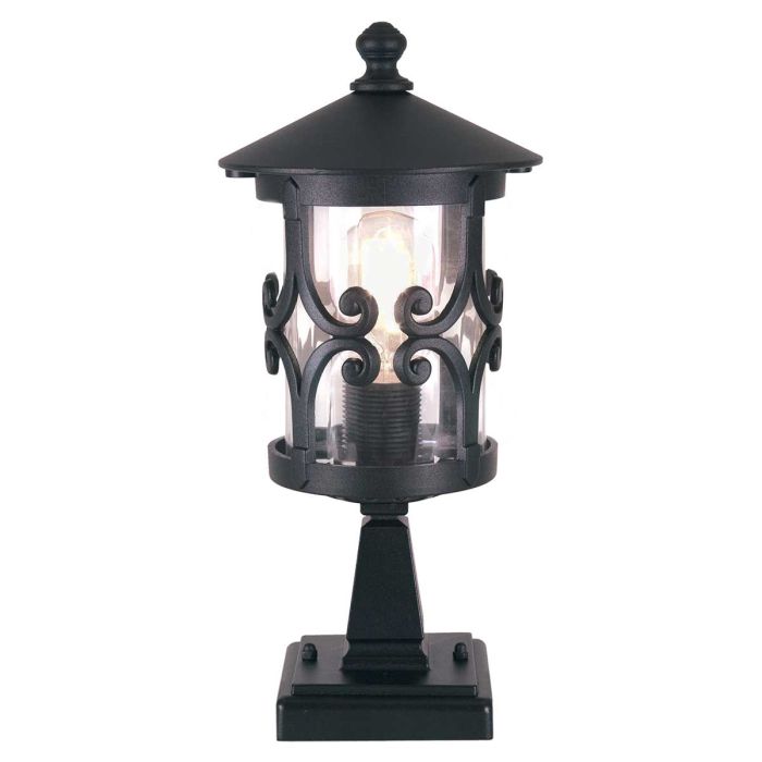 Hereford Pedestal Light Black - BL12-BLACK