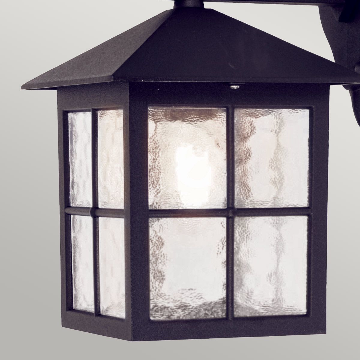 Winchester 335mm Wall Down Lantern Black - BL18-BLACK