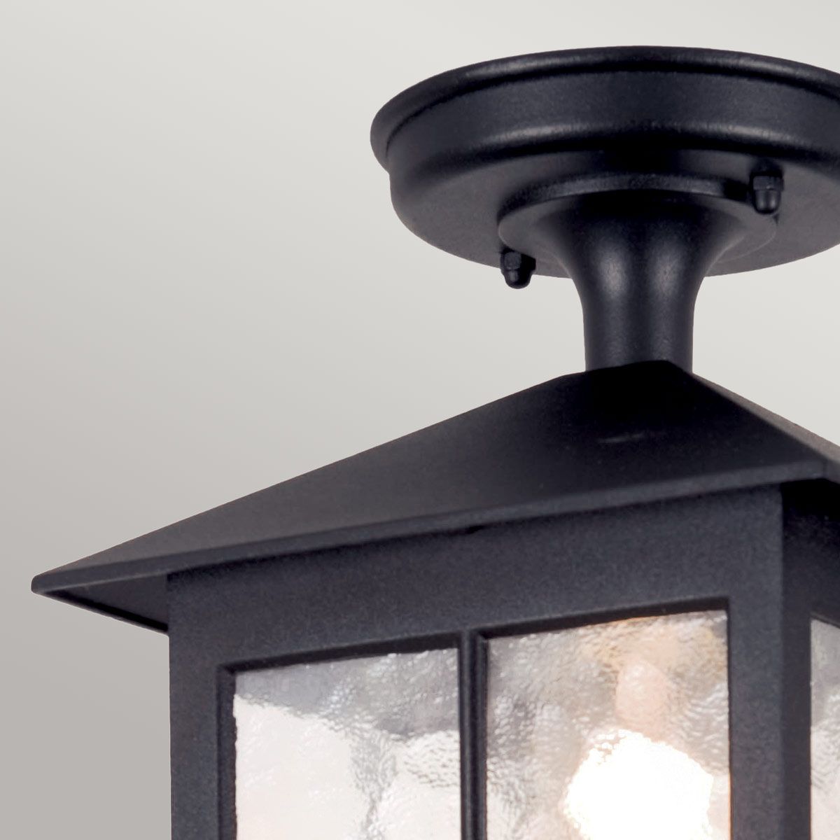 Winchester Ceiling Lantern Black - BL18A-BLACK