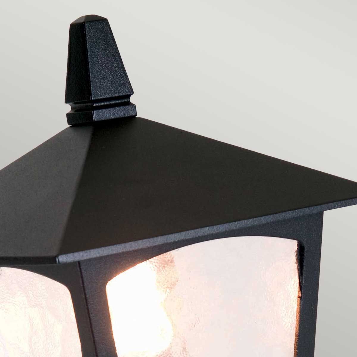 York Pedestal Light Black - BL7-BLACK