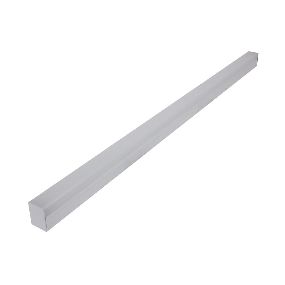 Bloc Square Strip Light Profile White Aluminium - 22295