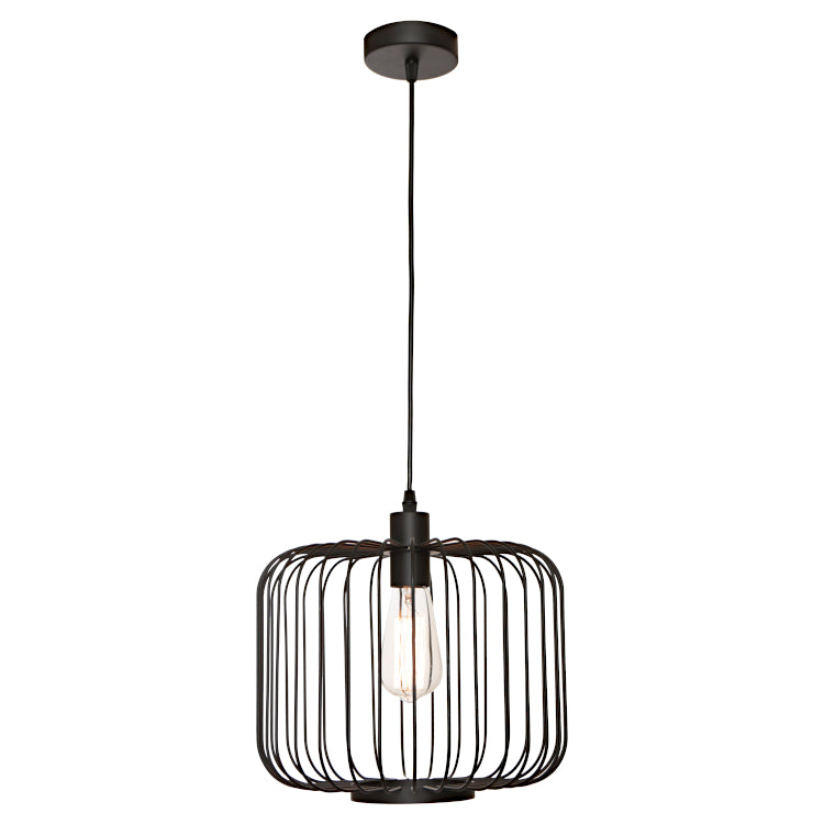 Bonn Pendant Light Black - BONN1PBLK