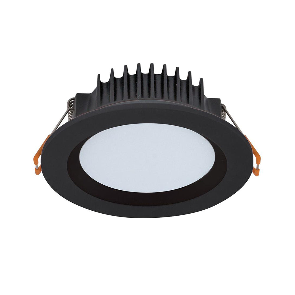 Boost Round Recessed LED Downlight 10W Black 3CCT - 20727
