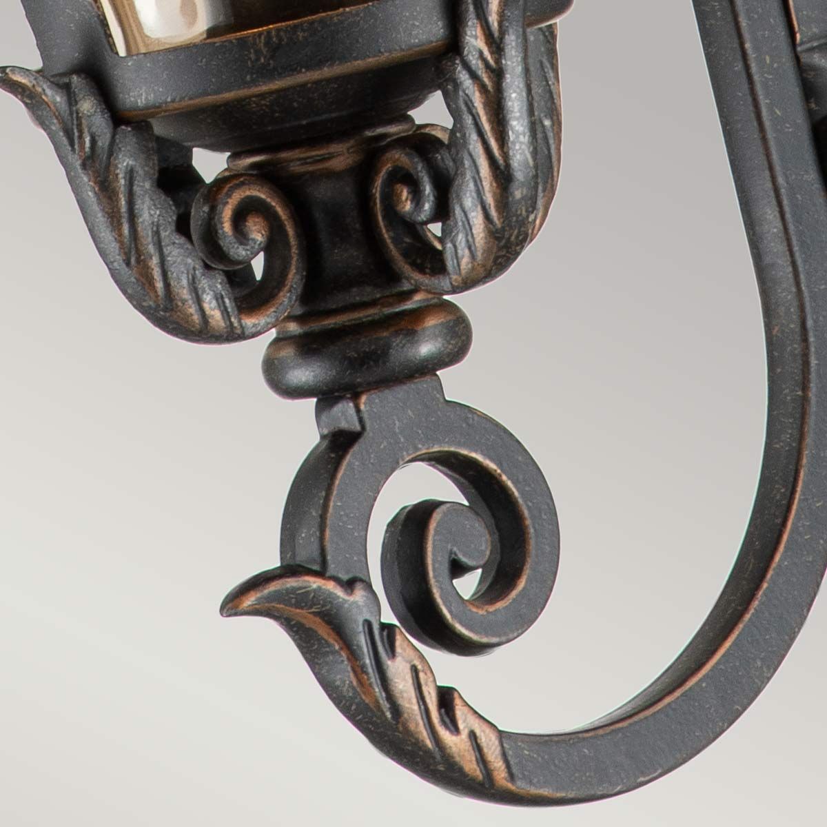 Baltimore Medium Wall Lantern Weathered Bronze - BT1-M