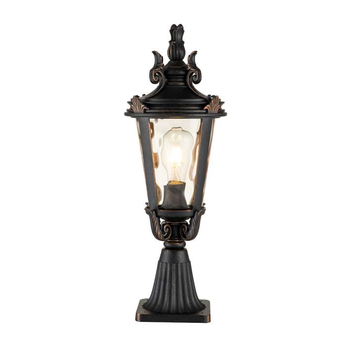 Baltimore Medium Pedestal Light Weathered Bronze - BT3-M