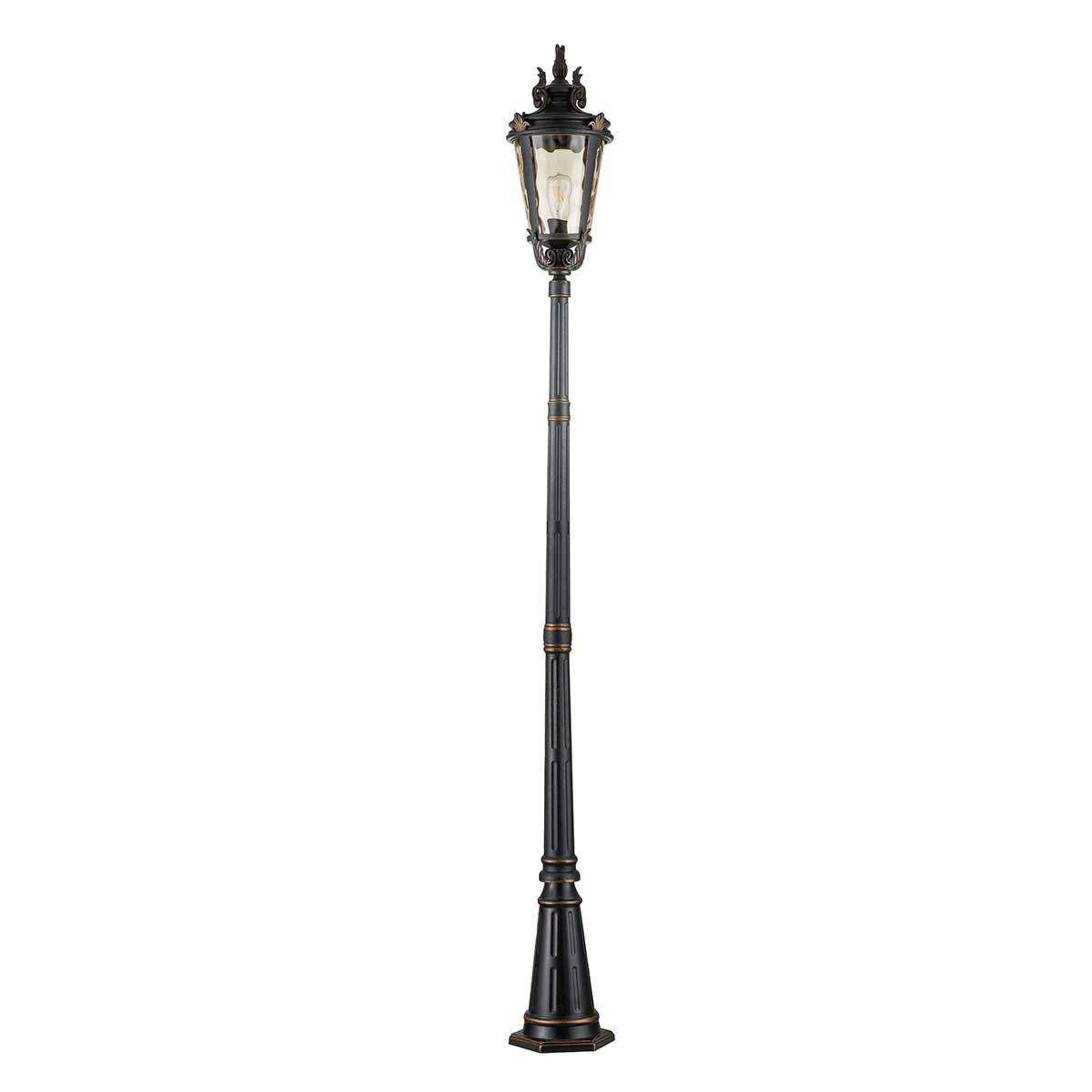 Baltimore Large Post Light Weathered Bronze - BT5-L