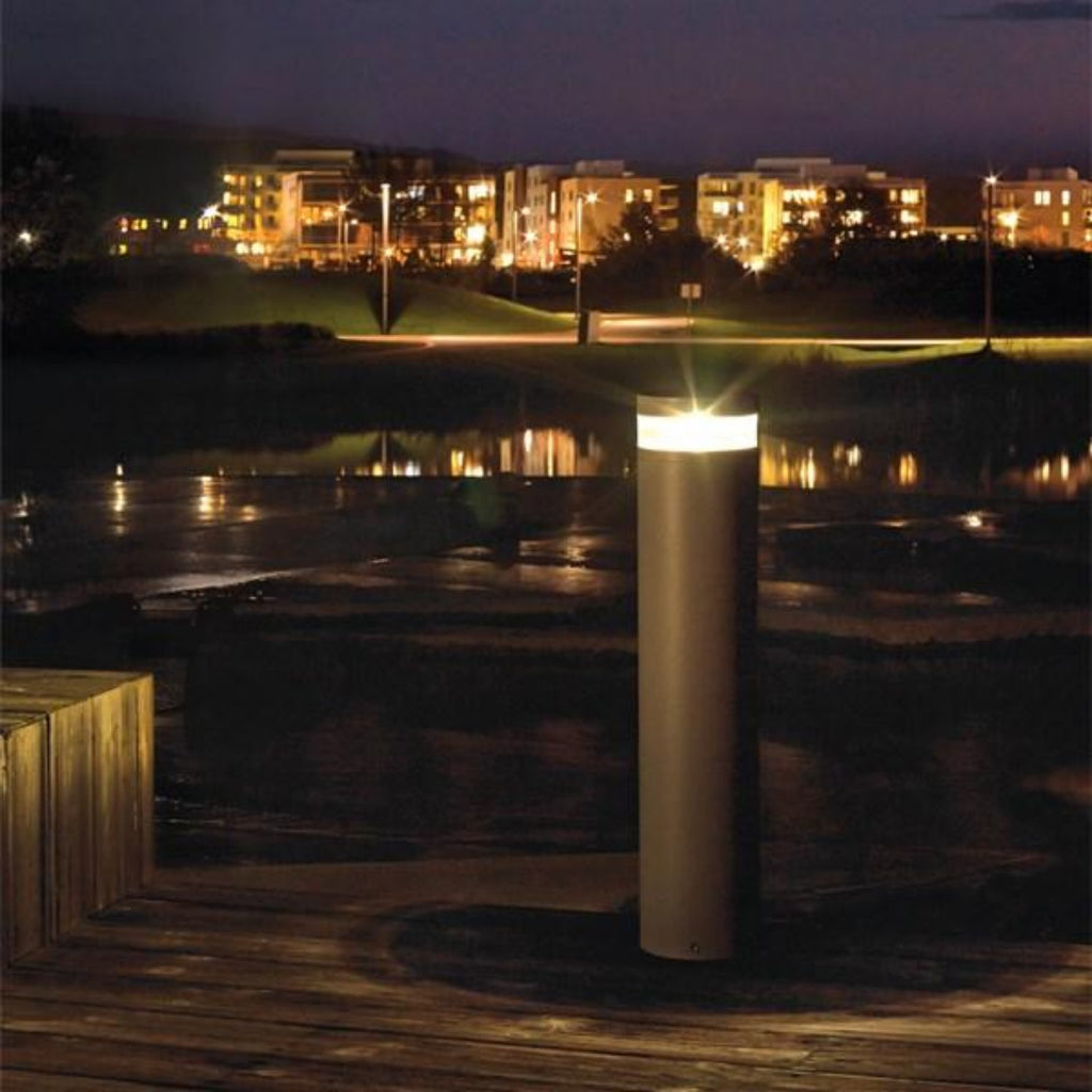 Stavanger Large Bollard Light Aluminium or Graphite