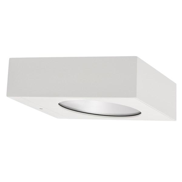 Hitra LED Wall Light Aluminium White 9.5W 3000K - NLYS.1330W