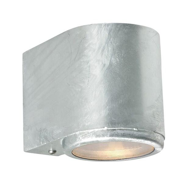 Mandal Downward Outdoor Wall Light Galvanized Steel - NLYS.1374GA