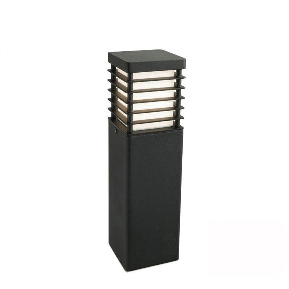 Halmstad 490mm Bollard Light Steel Black, Galvanized Steel or Graphite