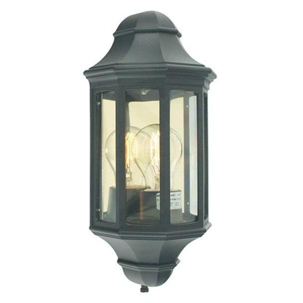 Genoa Mini Wall Light Aluminium Black - NLYS.175B