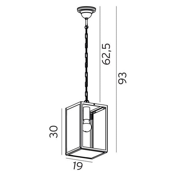 Lofoten Pendant Lights Steel Black - NLYS.1944B