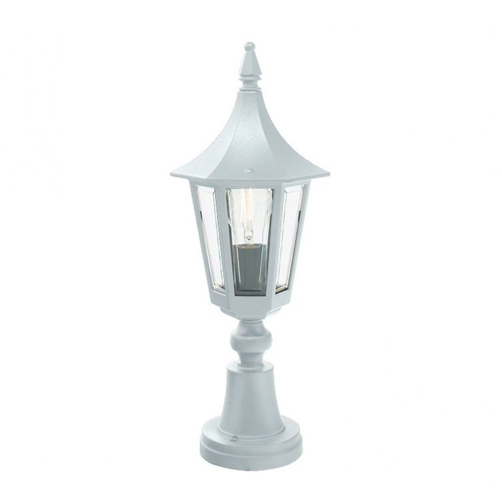 Rimini Pillar Light Aluminum White - NLYS.250W