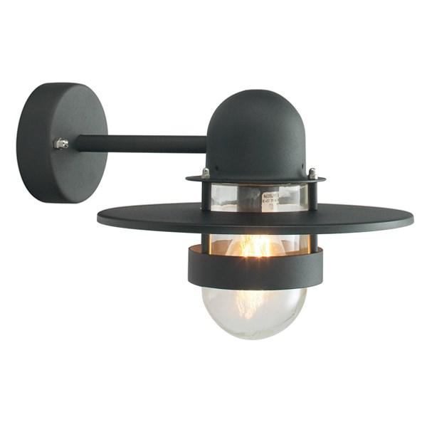 Bergen Wall Light Steel Black - NLYS.270B