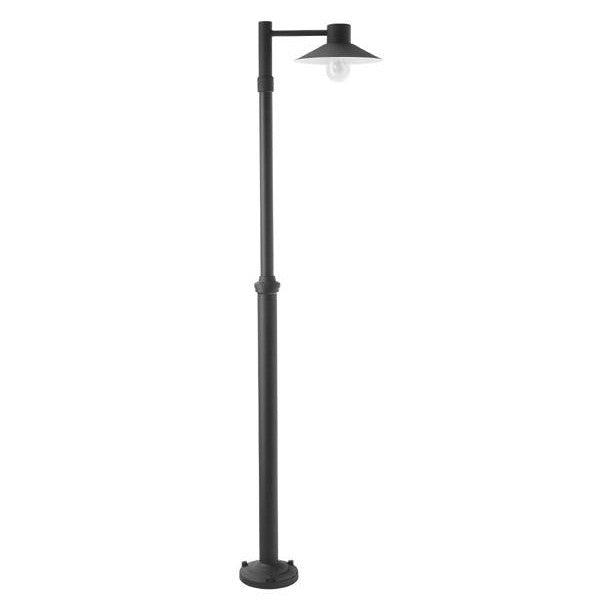 Lund Post Light Steel Black - NLYS.274B