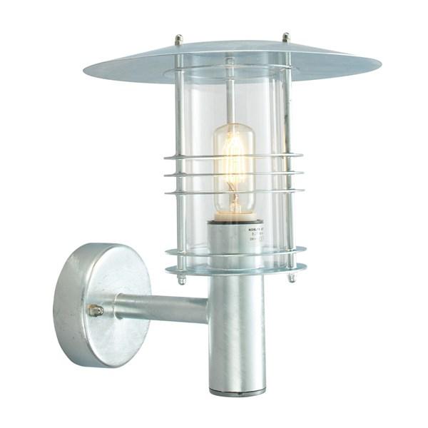 Stockholm Small Outdoor Wall Light Galvanized Steel - NLYS.280GA