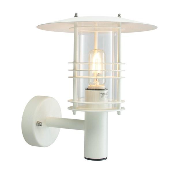 Stockholm Small Outdoor Wall Light Steel White - NLYS.280W