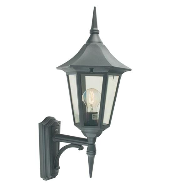 Modena Small Outdoor Wall Light Aluminum Black or White