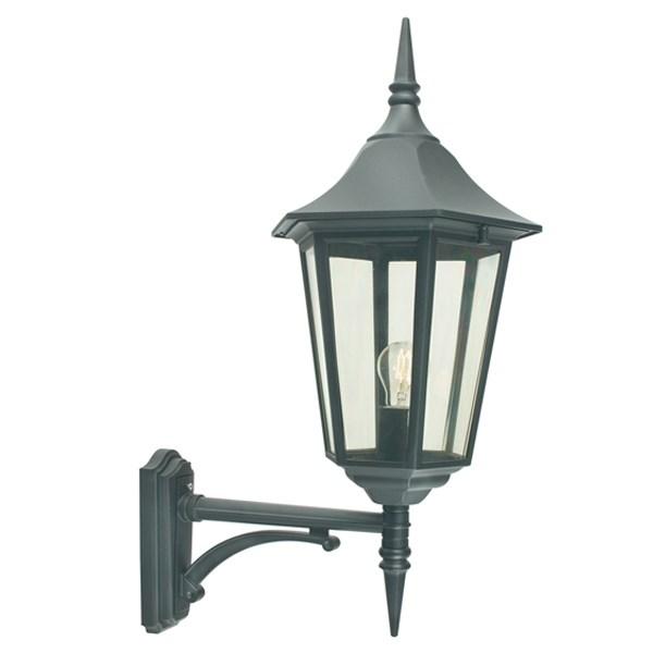 Modena Large Outdoor Wall Light Aluminum Black or White