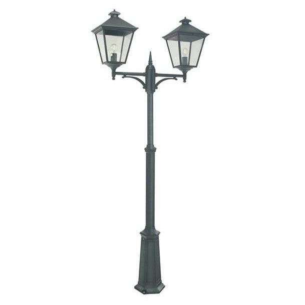 London Big 2 Light Post Light Aluminium Black - NLYS.492B