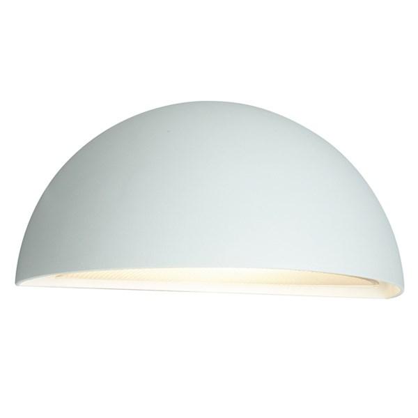 Halden Outdoor Wall Light Aluminum White - NLYS.510W