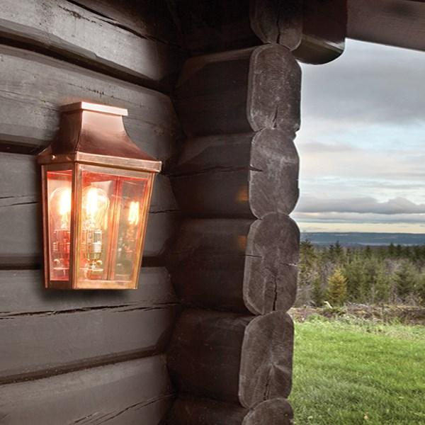 Chelsea Small Outdoor Wall Light Copper - NLYS.962CO