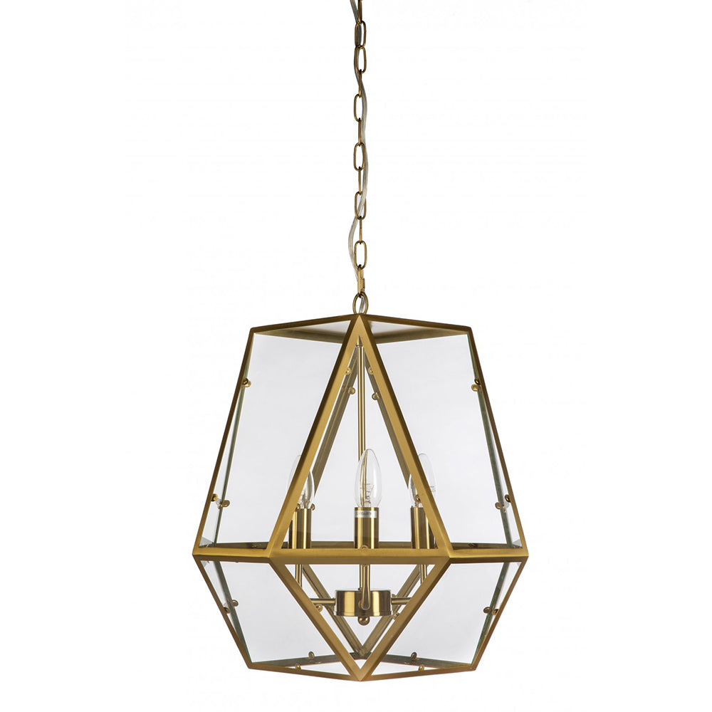 Buy Pendant Lights Australia Fiorentino Lighting - PAULINE 3 Light Pendant Gold