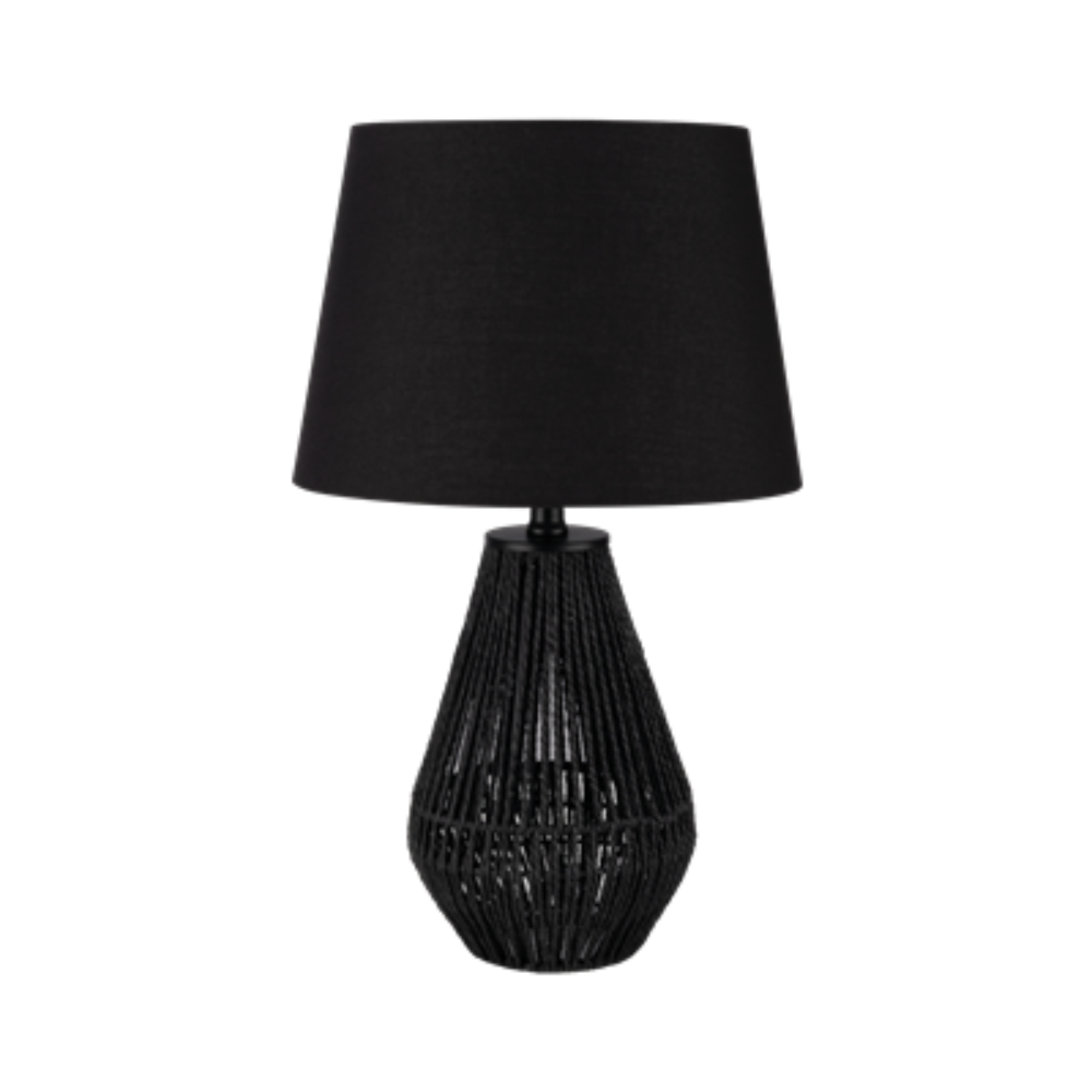 Buy Table Lamps Australia Carter Table Lamp Black - 23146