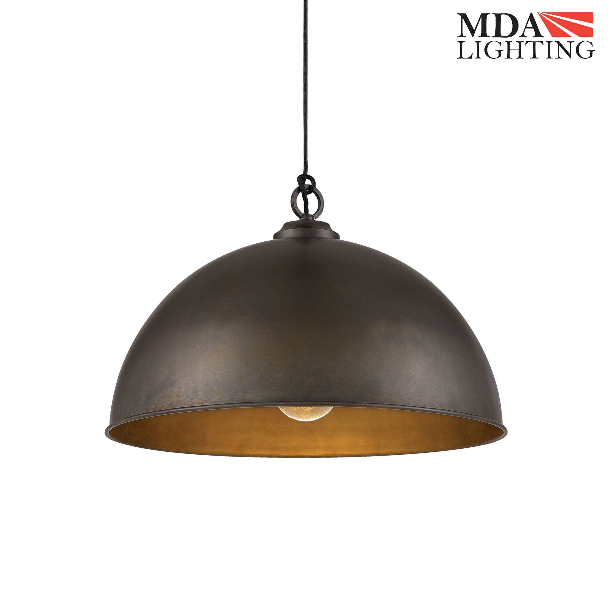 Cassidy Medium Pendant Light Weathered Iron - MDACAS1MWI