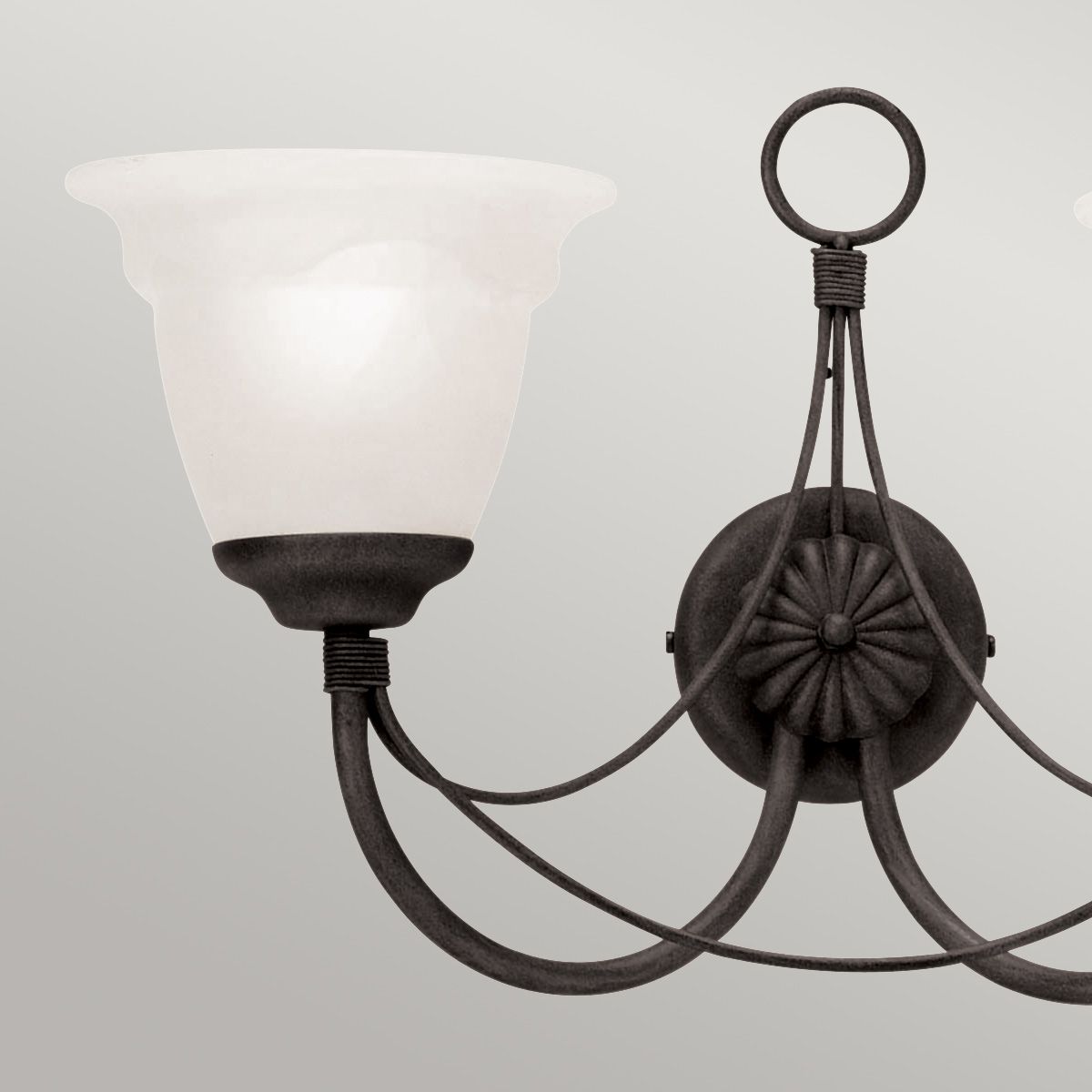 Carisbrooke Steel Wall Light Black - CB2-BLACK