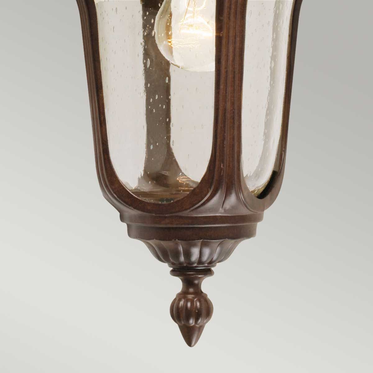 Chicago Small Down Wall Lantern Rusty Bronze Patina - CC2-S