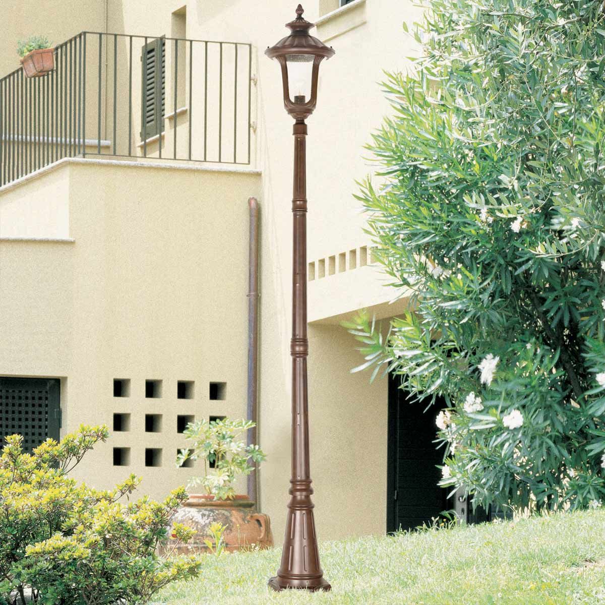 Chicago Medium Lamp Post Rusty Bronze Patina - CC5-M