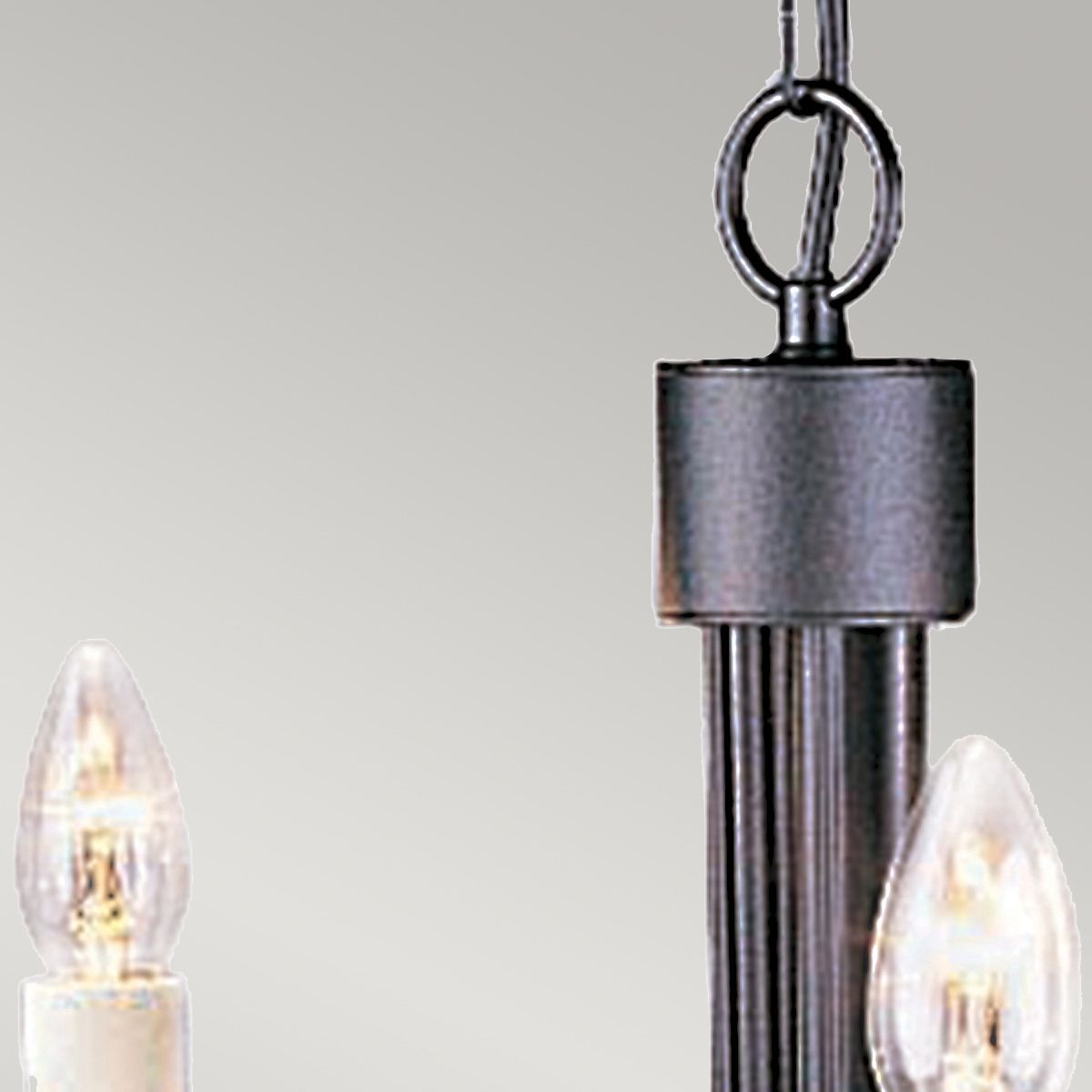 Chartwell 5 Light Chandelier Black - CH5-BLACK