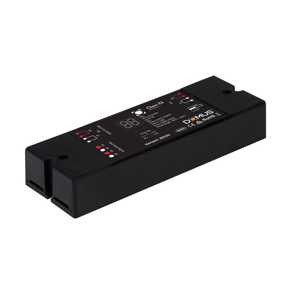 Chameleon Strip Light Controller Single Channel DALI Interface Black Plastic - 20132