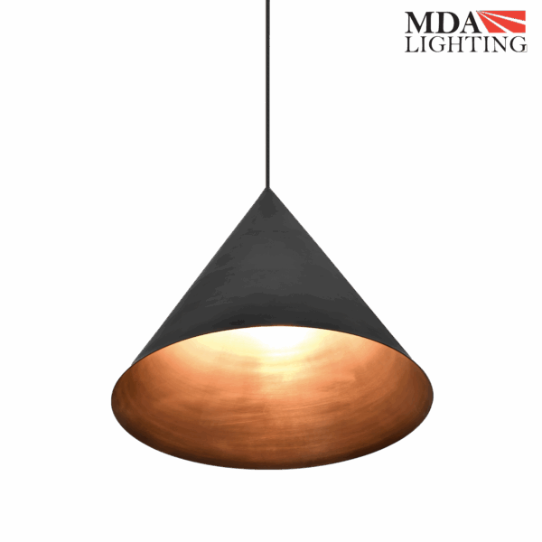 Coda Large Pendant Light Black - MDACOD1LBK