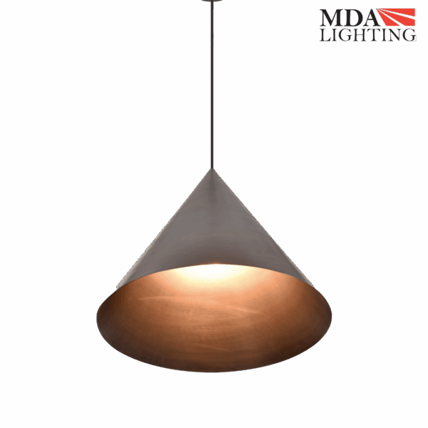 Coda Small Pendant Light Weathered Bronze - MDACOD1SBZ