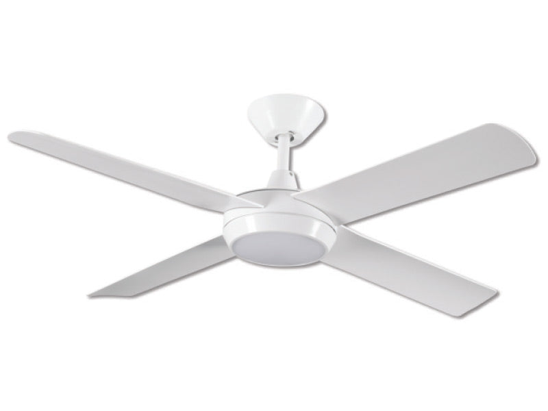 Concept DC Ceiling Fan 48" With LED Light 18W 4000K White - CL347