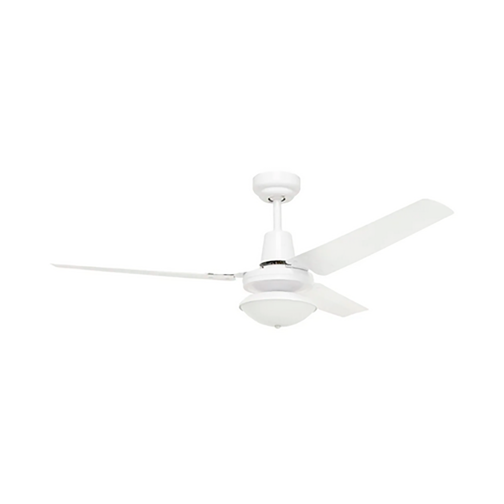 Buy Fan Accessories Australia Oyster Fan Light 20W White Steel - 21899/05