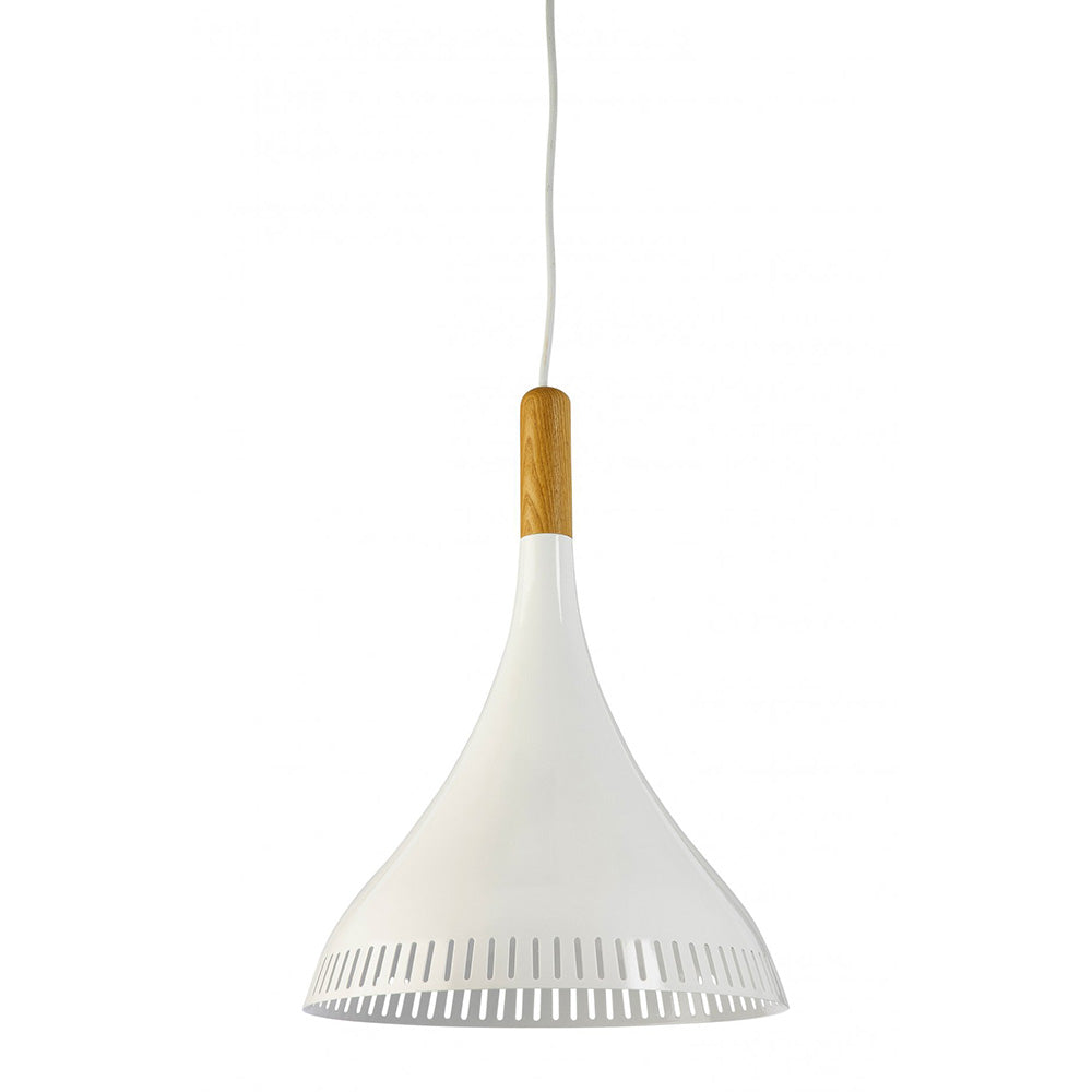 Fiorentino Lighting - Vetrano 1 Light Pendant White