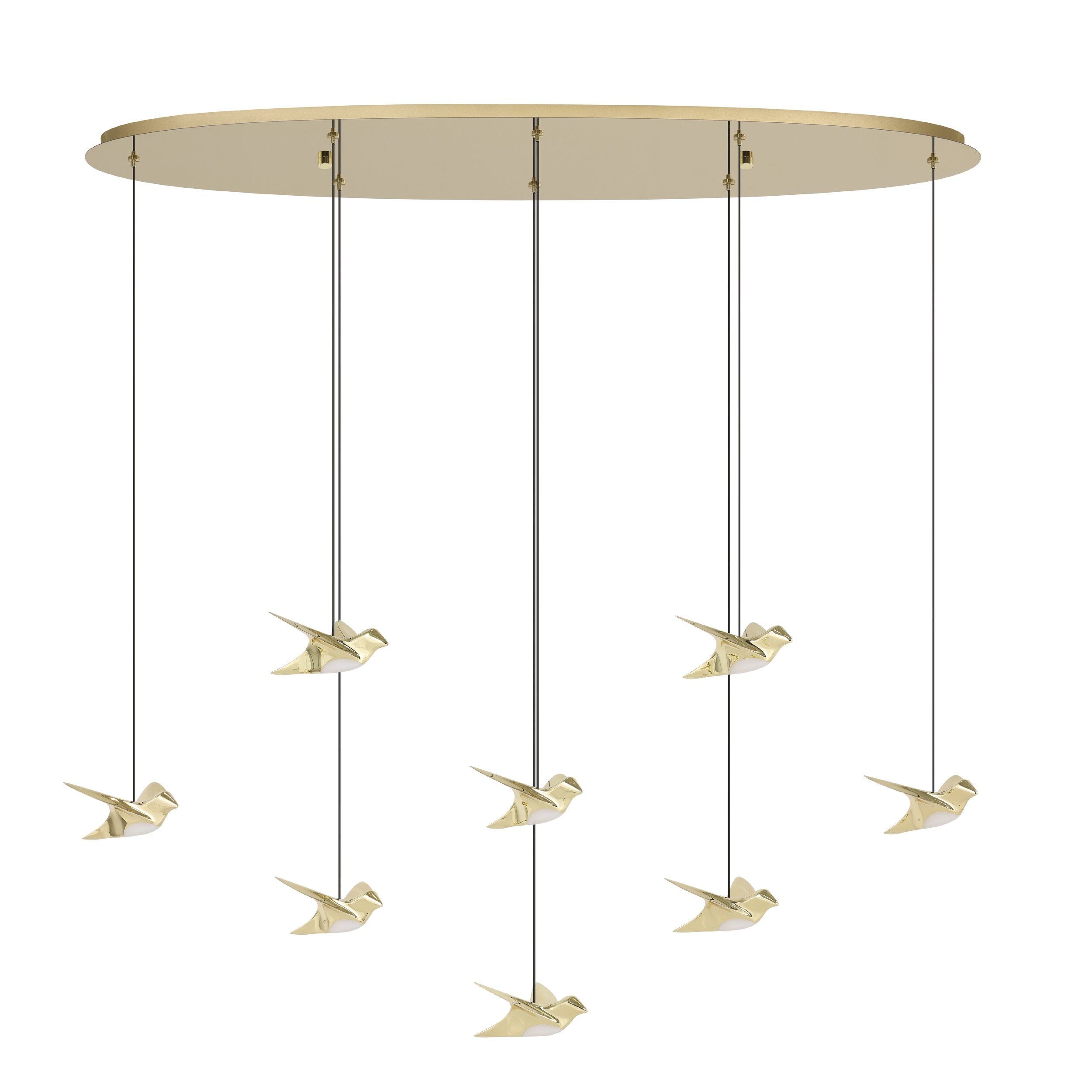 Paratebueno 1160mm Pendant Light Brass - 390397